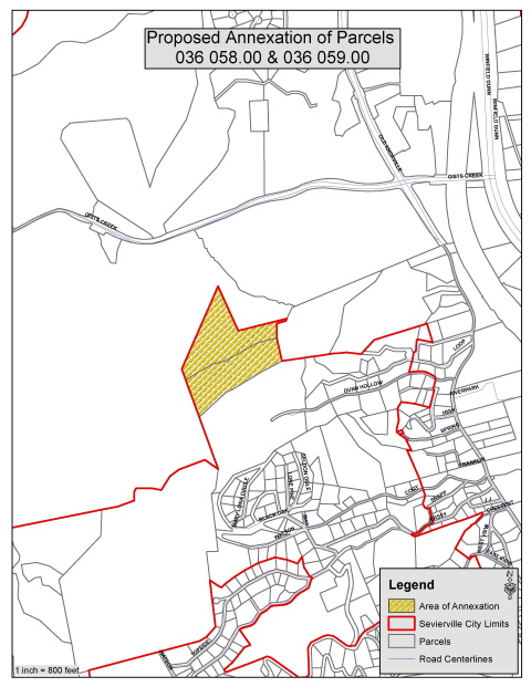 Annexation Public Notice Map