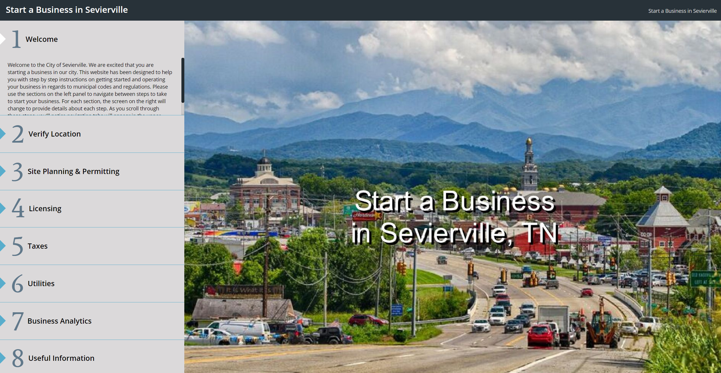 Start a Business in Sevierville