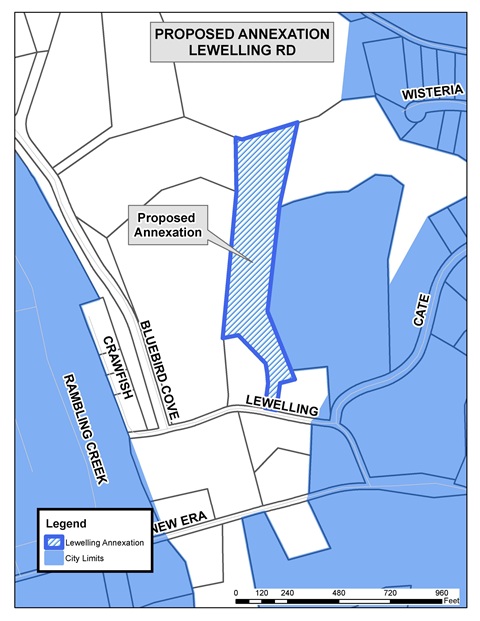 Lewelling 2025 Annexation Map