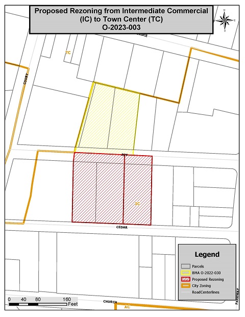 Rezoning Joy Street Map