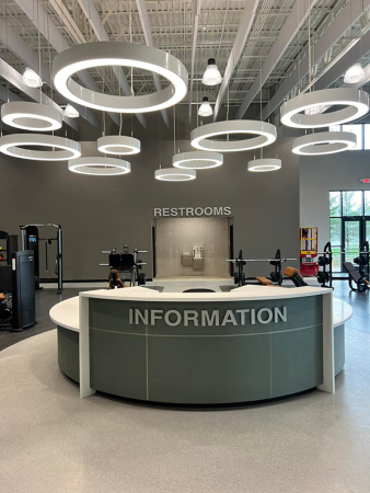 fitness front desk