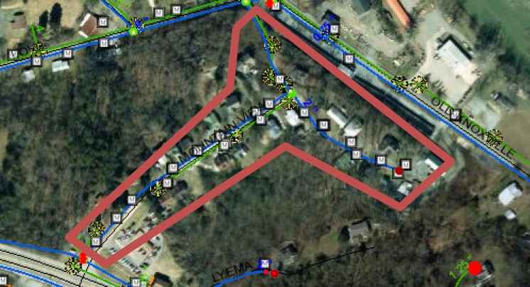 Water service interruption for fire hydrant replacement on Mountain View Drive April 21